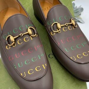 Men's Gucci JOORDAN 100th anniversary horse bit loafer . Size 8 fits 9.